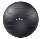 Trideer Dicker Gymnastikball Pezziball Anti-Burst Pilates Ball, 45-85 cm sitzball büro für...