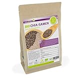 BIO Chia Samen Organic - 1kg Zippbeutel - 1er Pack (1000g) - Salvia Hispanica