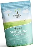 Bio Spirulina Pulver von TheHealthyTree Company für vegane Säfte und Smoothies - mit viel Vitamin...