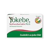 Yokebe Plus Stoffwechsel aktiv - Stoffwechselkapseln mit Vitamin-B-Komplex und hochwertige...