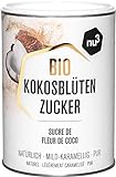 nu3 Bio Kokosblütenzucker, 550g - Auch für Diabetiker; Exotischer brauner Zucker mit niedrigem...