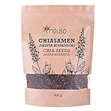 mituso Chia Samen 800g schwarz, naturbelassen | Chia Seeds Salvia Hispanica