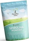 Bio Spirulina Pulver von TheHealthyTree Company für vegane Säfte und Smoothies - mit viel Vitamin...
