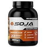 Soja Isolate GOLD - (100% vegan natural Soy Protein, lactosefrei, natuerliches Eiweiss Isolat), by...