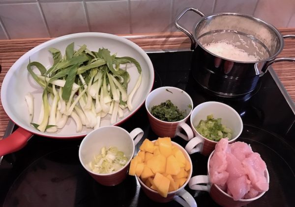 Puten-Mango-Curry – Zubereitung 2