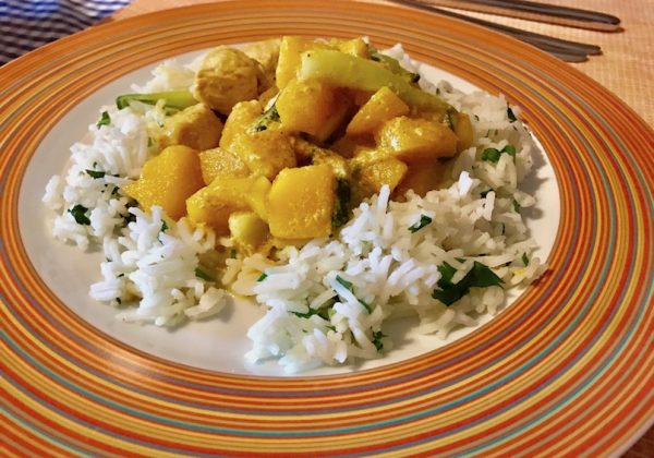 Puten-Mango-Curry – Fertig zubereitet